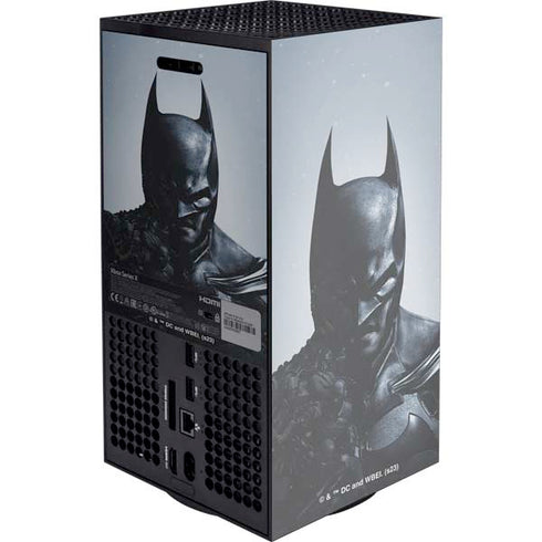 DC Comics Arkham Origins Batman XBox Series X Digital Edition Console Skin